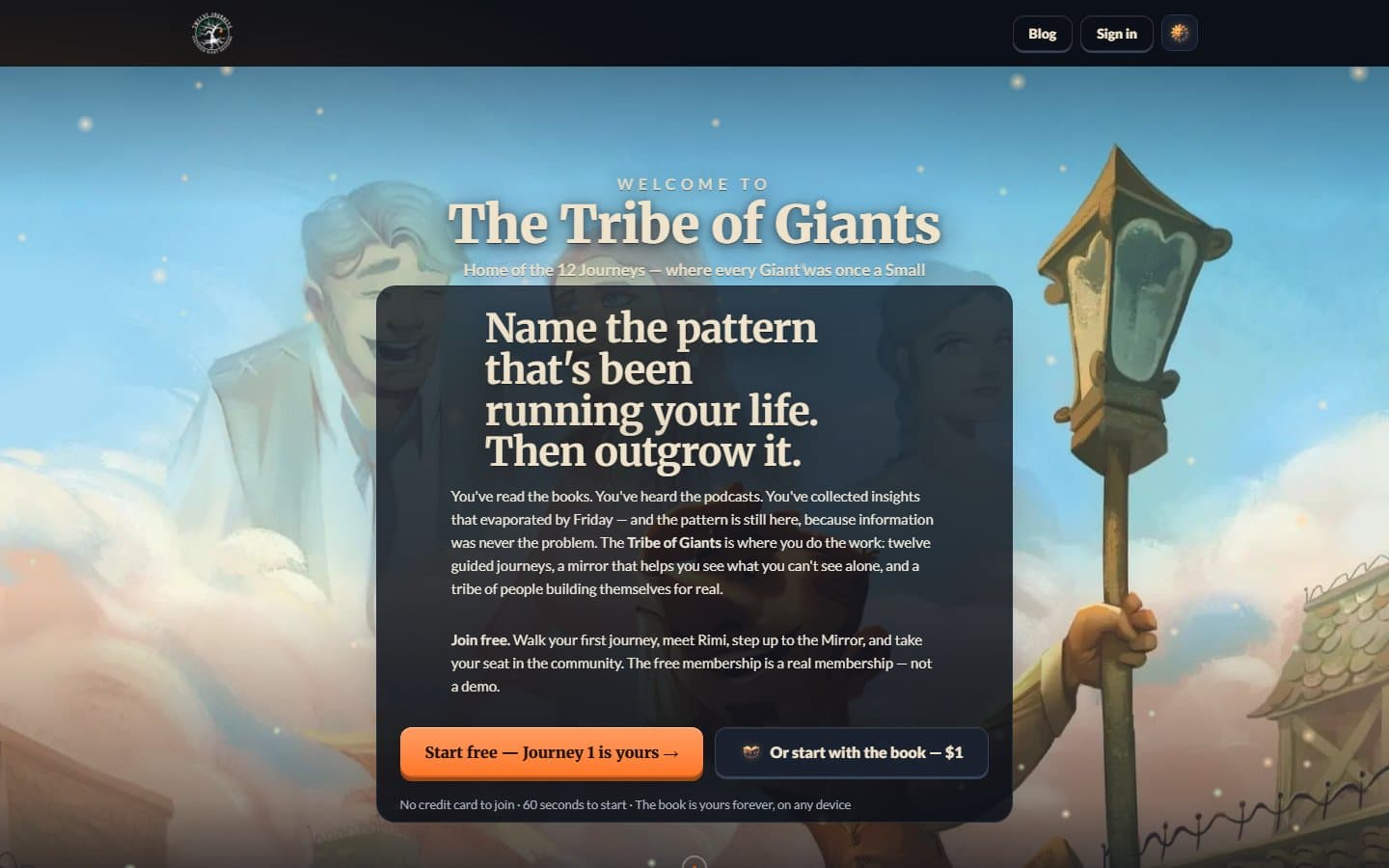 The Tribe of Giants screenshot