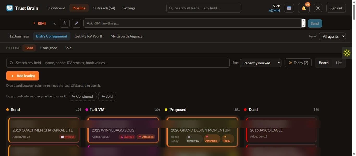 Trust Brain screenshot