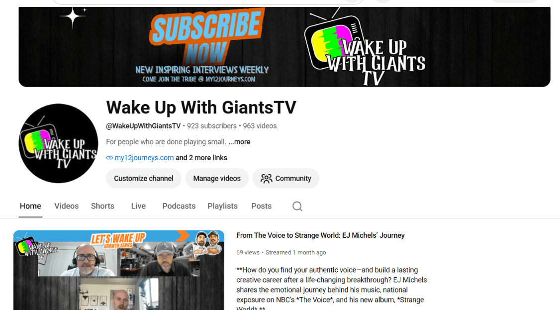 Wake Up With Giants TV & Radio screenshot